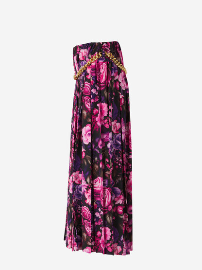 Outlet online Balenciaga Mujer Falda Maxi Plisada color Rosa sku 750-001546 01 - Foto 2