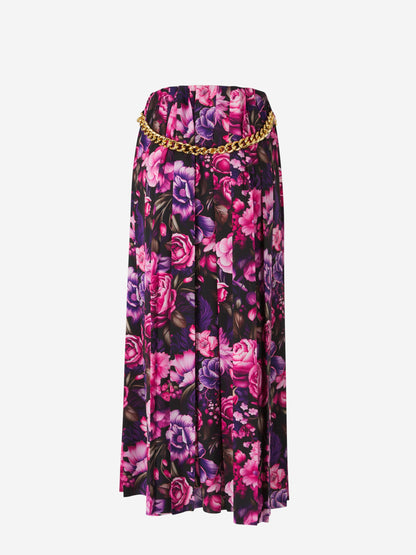 Outlet online Balenciaga Mujer Falda Maxi Plisada color Rosa sku 750-001546 01 - Foto 3