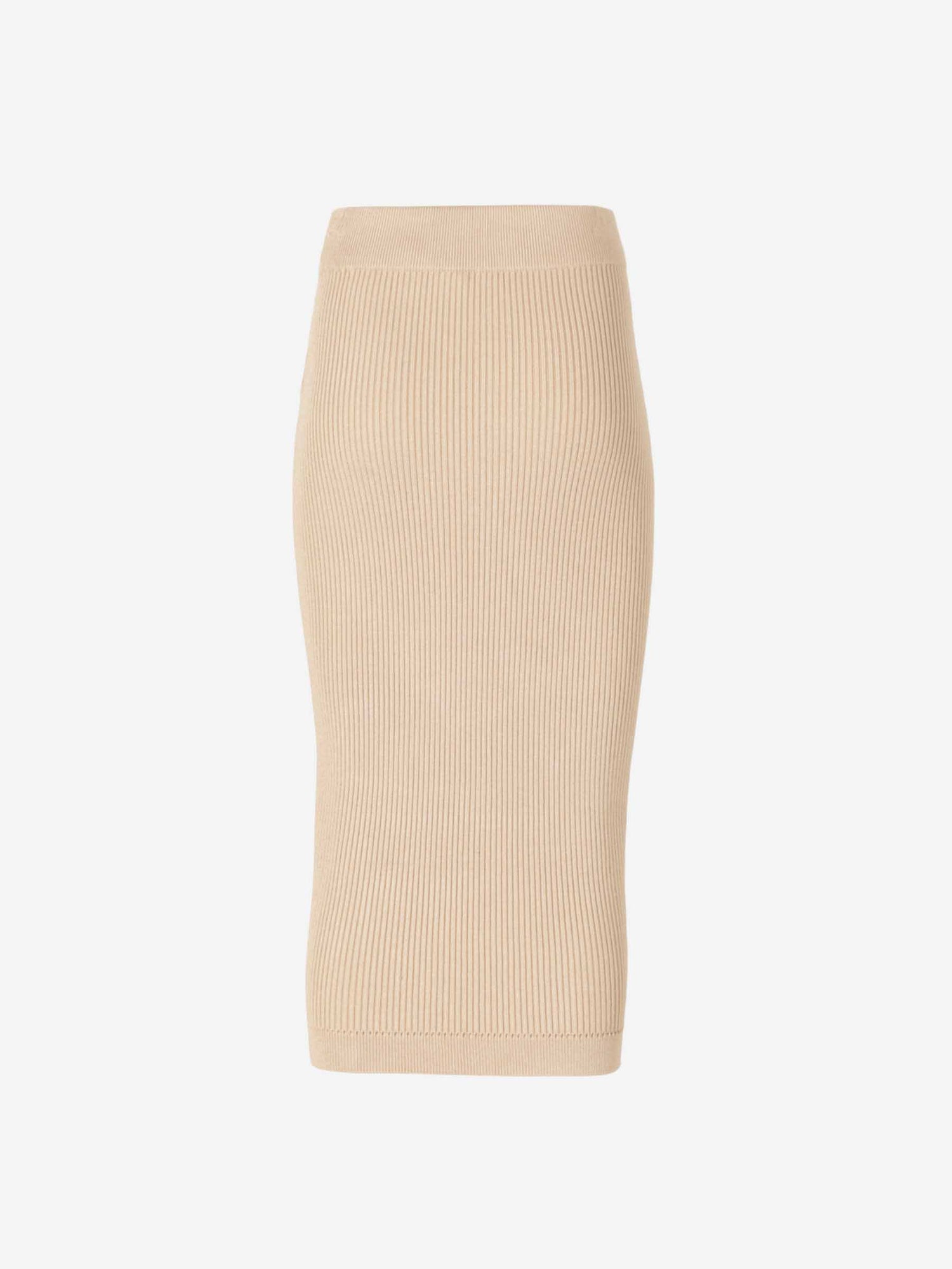 Balmain Mujer Barcelona Falda Midi Punto color Beige sku 750-001561 01 - Foto 2