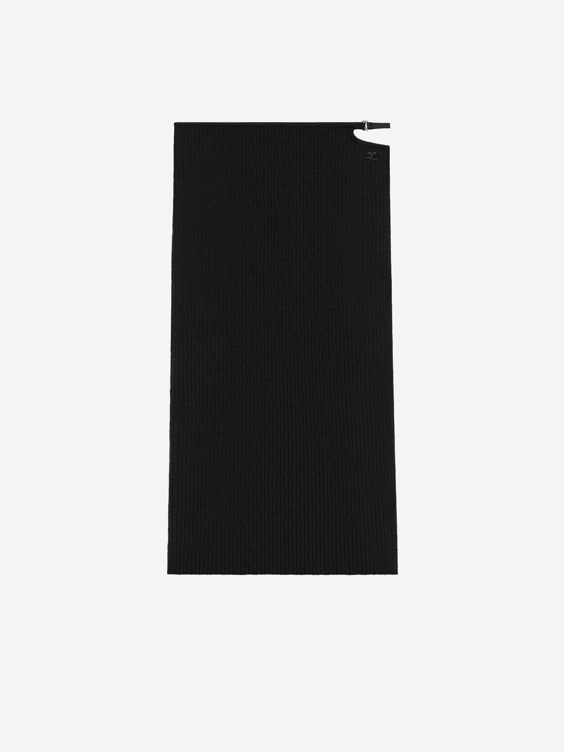 Courrèges Mujer Barcelona Falda Midi Punto color Negro sku 750-001563 01 - Foto 1
