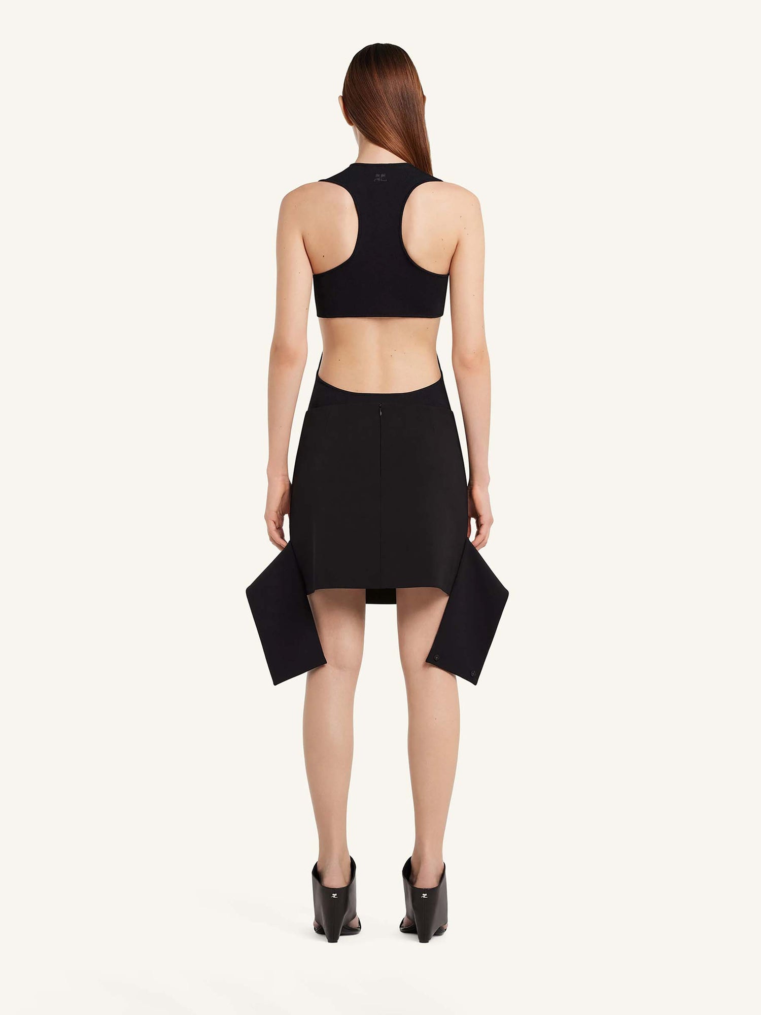 Courrèges Mujer Barcelona Falda Mini Cinturón color Negro sku 750-001567 01 - Foto 3