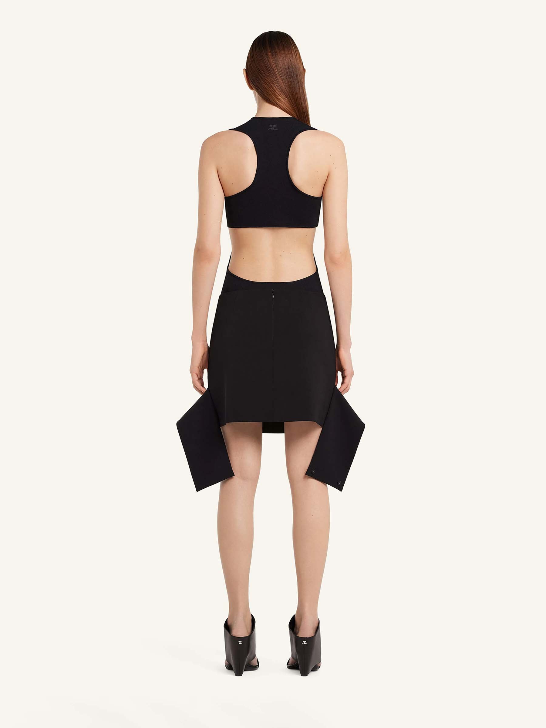 Courrèges Mujer Barcelona Falda Mini Cinturón color Negro sku 750-001567 01 - Foto 3