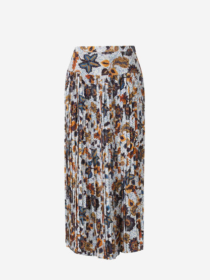 Outlet online Ulla Johnson Mujer Falda Midi Alexi color Azul Celeste sku 750-001585 01 - Foto 1