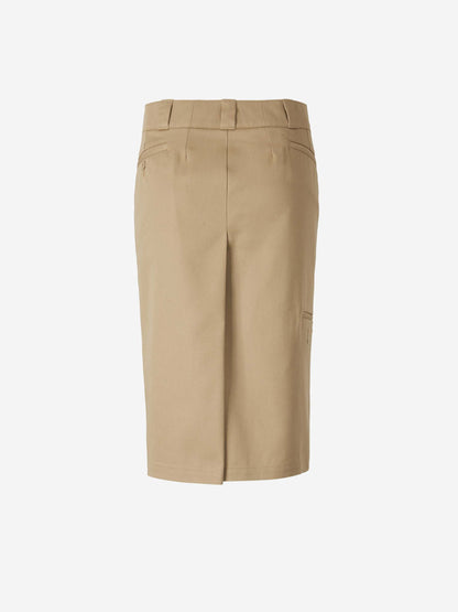 Maison Margiela Mujer Barcelona Falda Midi Alta color Camel sku 750-001586 01 - Foto 2