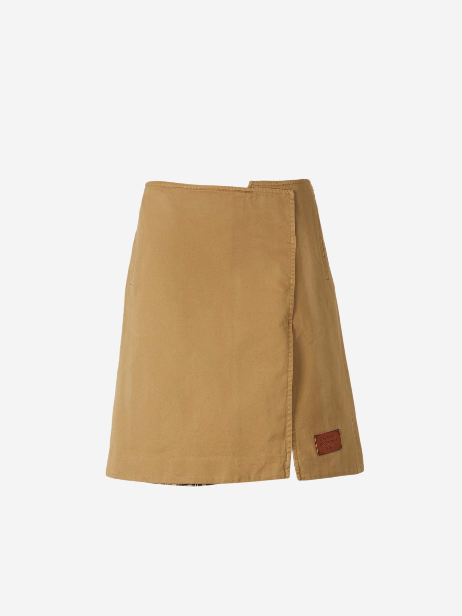 Outlet online Acne Studios Mujer Falda Midi Algodón color Beige sku 750-001590 01 - Foto 1