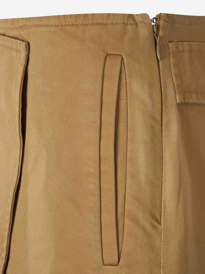 Acne Studios Mujer Barcelona Falda Midi Algodón color Beige sku 750-001590 01 - Foto 3