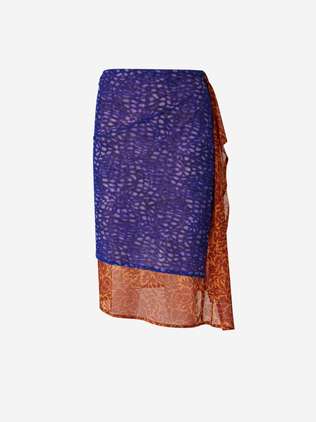 Dries Van Noten Mujer Barcelona Falda Midi Estampado color Multicolor sku 750-001606 01 - Foto 1