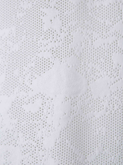 Fabiana Filippi Mujer Barcelona Falda Midi Punto color Blanco sku 750-001610 01 - Foto 6