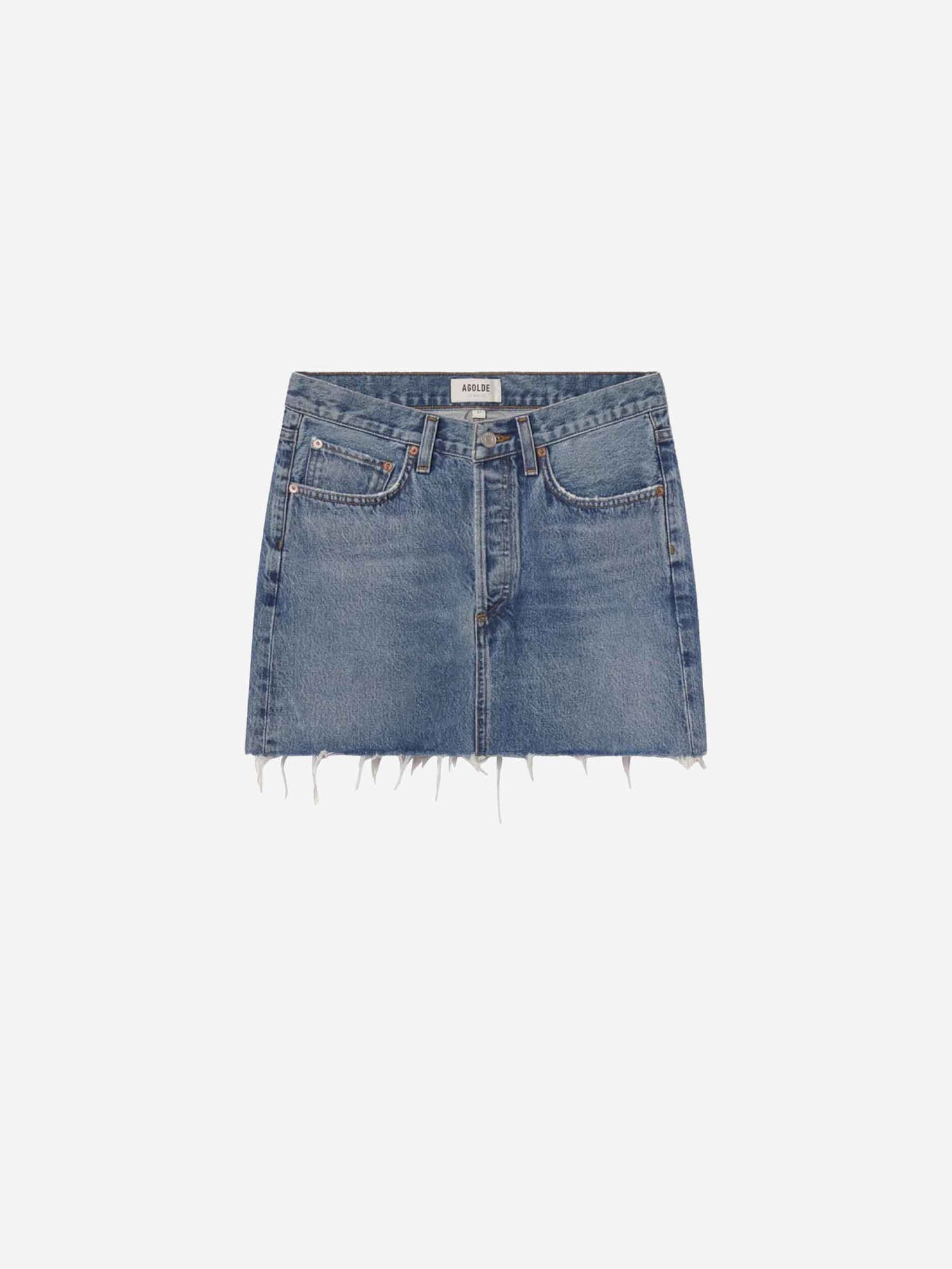 Outlet online Agolde Mujer Falda Mini Denim color Azul sku 750-001618 01 - Foto 1