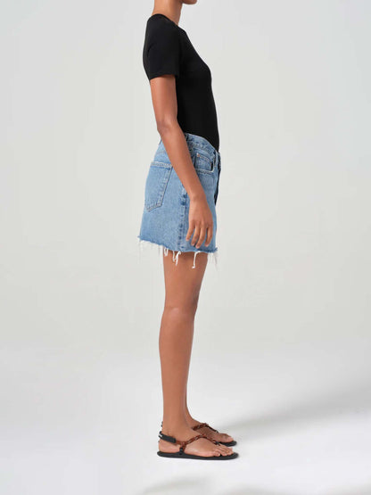 Outlet online Agolde Mujer Falda Mini Denim color Azul sku 750-001618 01 - Foto 3