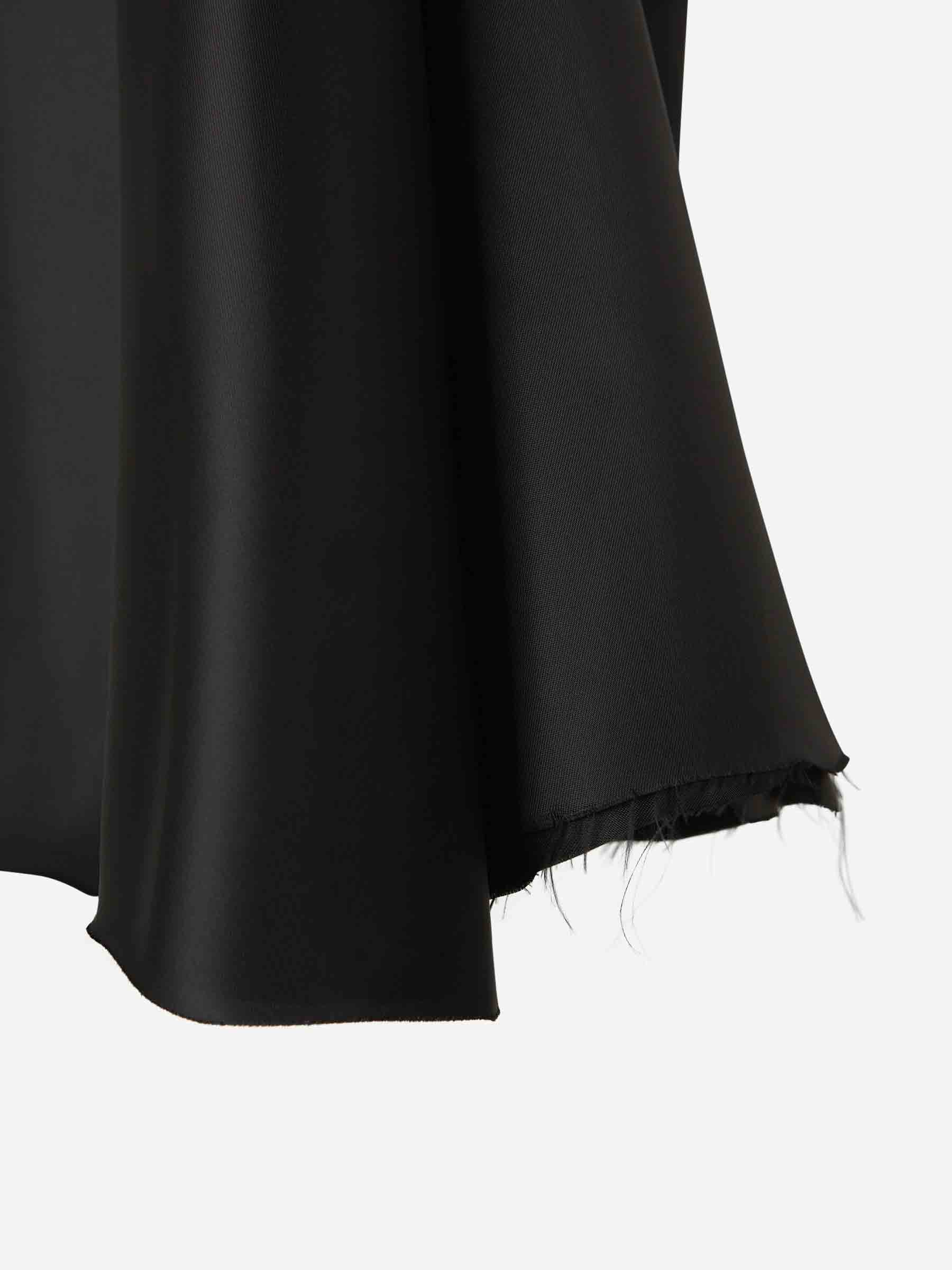 Outlet online Balenciaga Mujer Falda Midi Drapeada color Negro sku 750-001630 01 - Foto 4