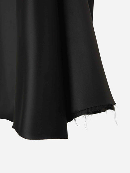 Outlet online Balenciaga Mujer Falda Midi Drapeada color Negro sku 750-001630 01 - Foto 4
