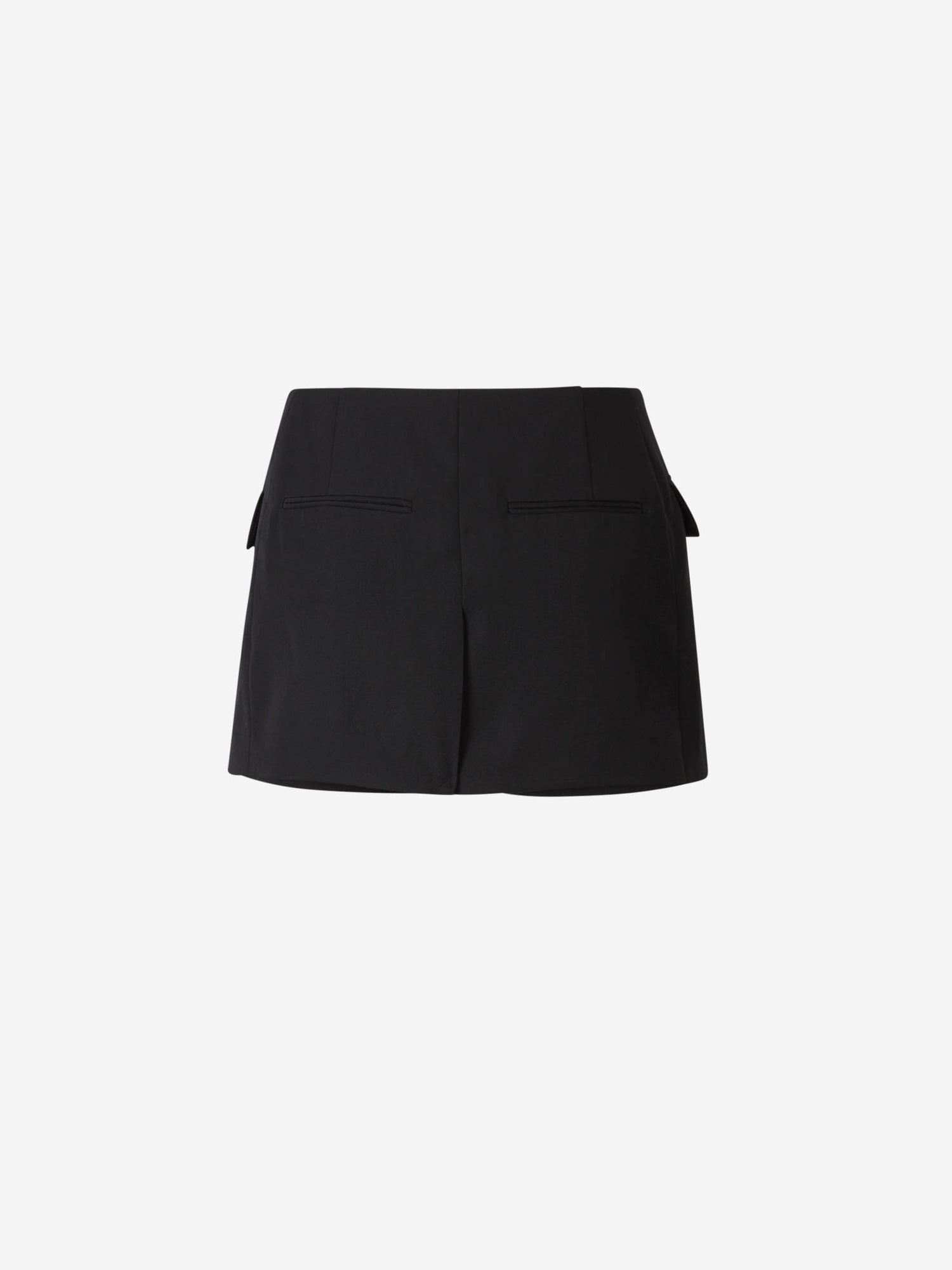 Outlet online Balmain Mujer Falda Mini Pantalón color Negro sku 750-001644 01 - Foto 2