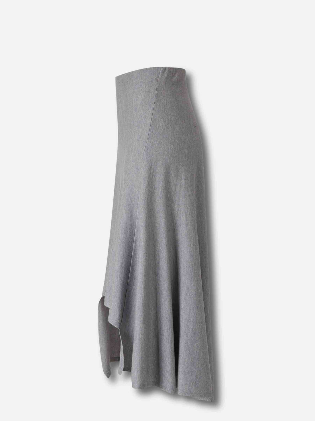 Outlet online Khaite Mujer Falda Midi Asimétrica color Gris Piedra sku 750-001656 01 - Foto 2