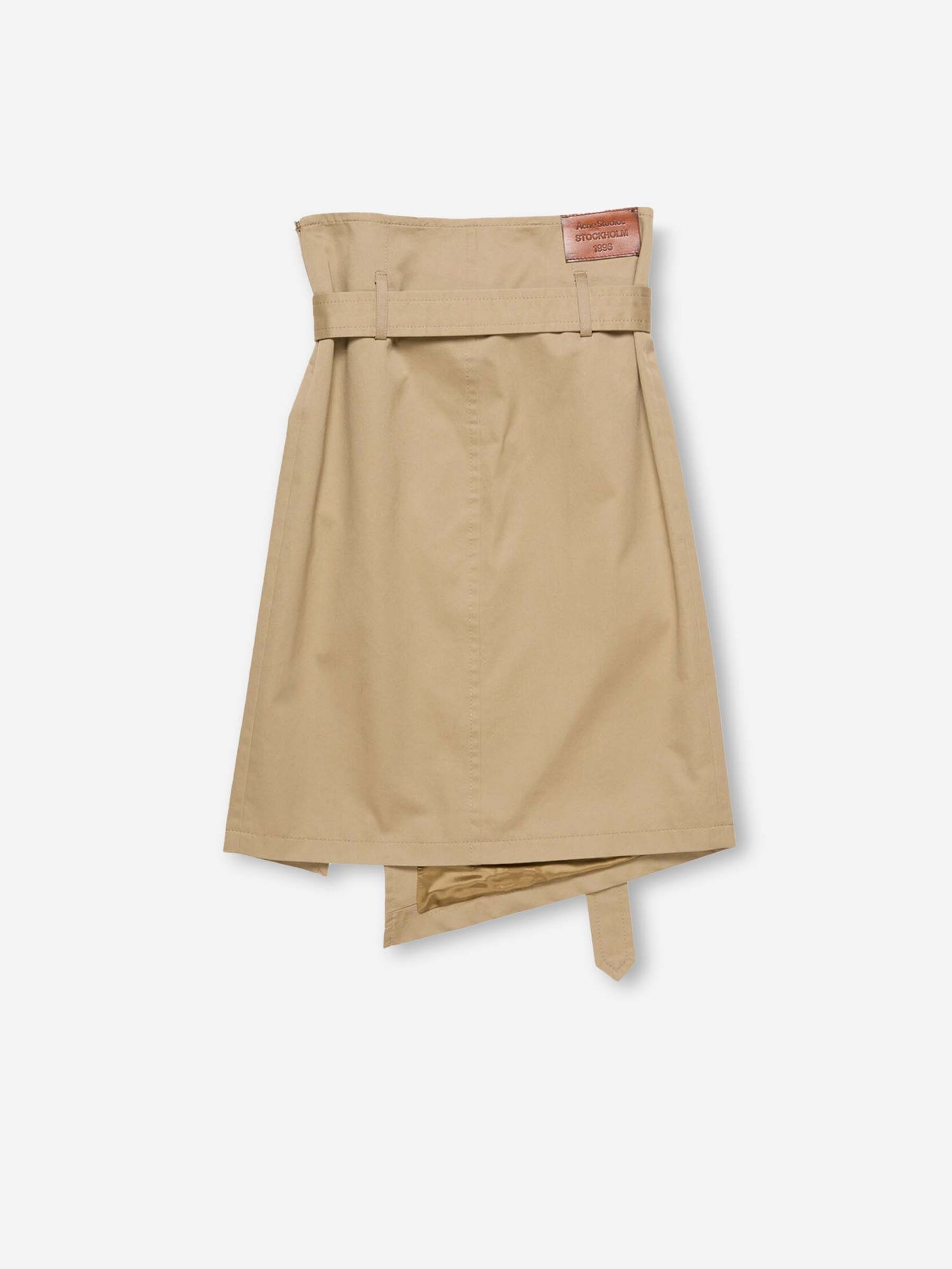 Outlet online Acne Studios Mujer Falda Midi Sarga color Camel sku 750-001667 01 - Foto 3