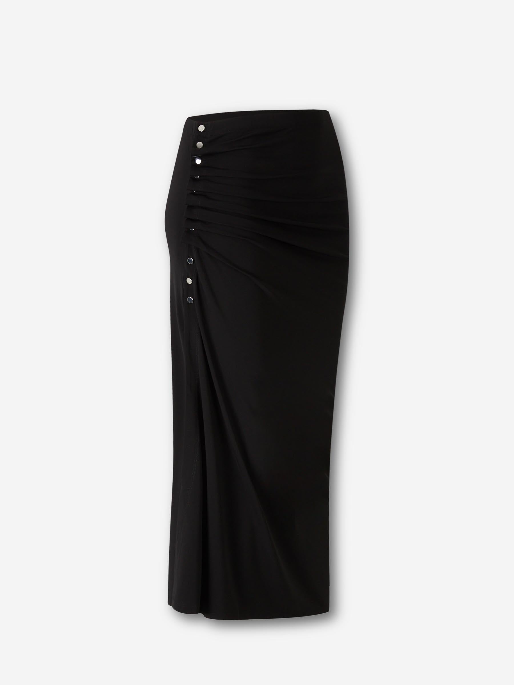 Outlet online Rabanne Mujer Falda color Negro sku 750-001698 01 - Foto 2