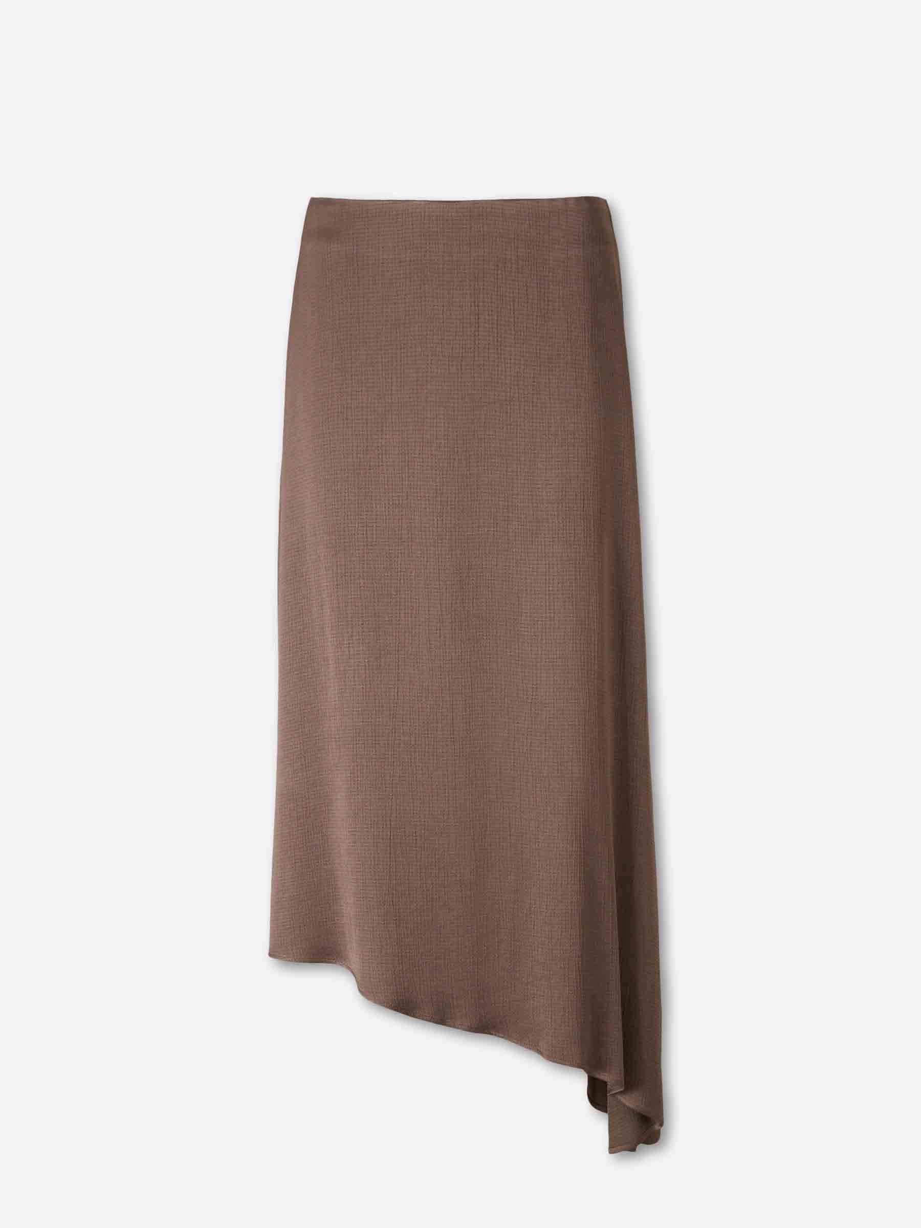 Outlet online Peserico Mujer Falda Midi Asimétrico color Marrón sku 750-001745 01 - Foto 1