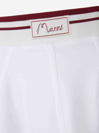 Outlet online Marni Mujer Falda Midi Logo color Blanco sku 750-001757 02 - Foto 4