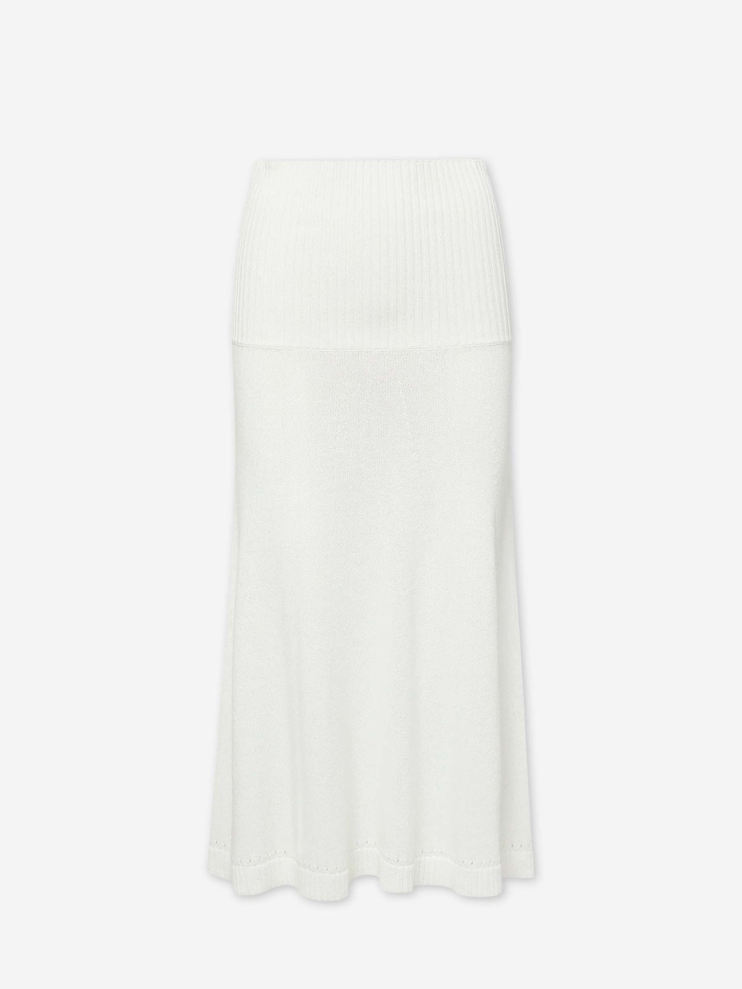 Outlet online Veronica Beard Mujer Falda Punto Cazian color Blanco sku 750-001780 01 - Foto 1
