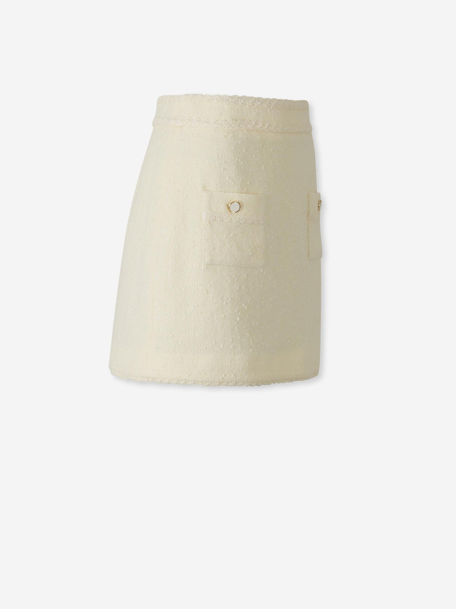 Outlet online Simkhai Mujer Falda Mini Leighton color Marfil sku 750-001810 01 - Foto 2