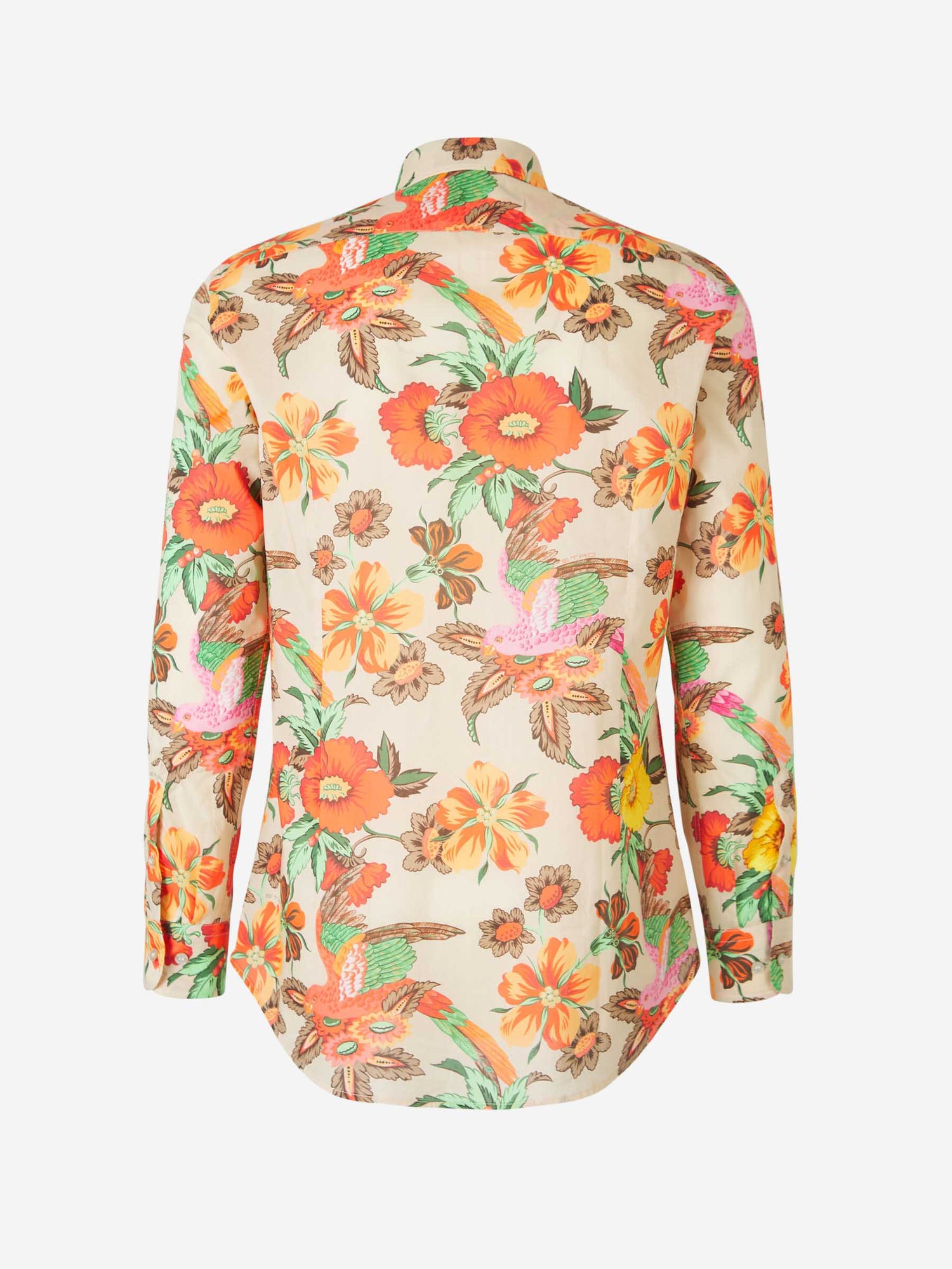 Outlet online Etro Hombre Camisa Motivo Floral color Naranja sku 531-006214 01 - Foto 2