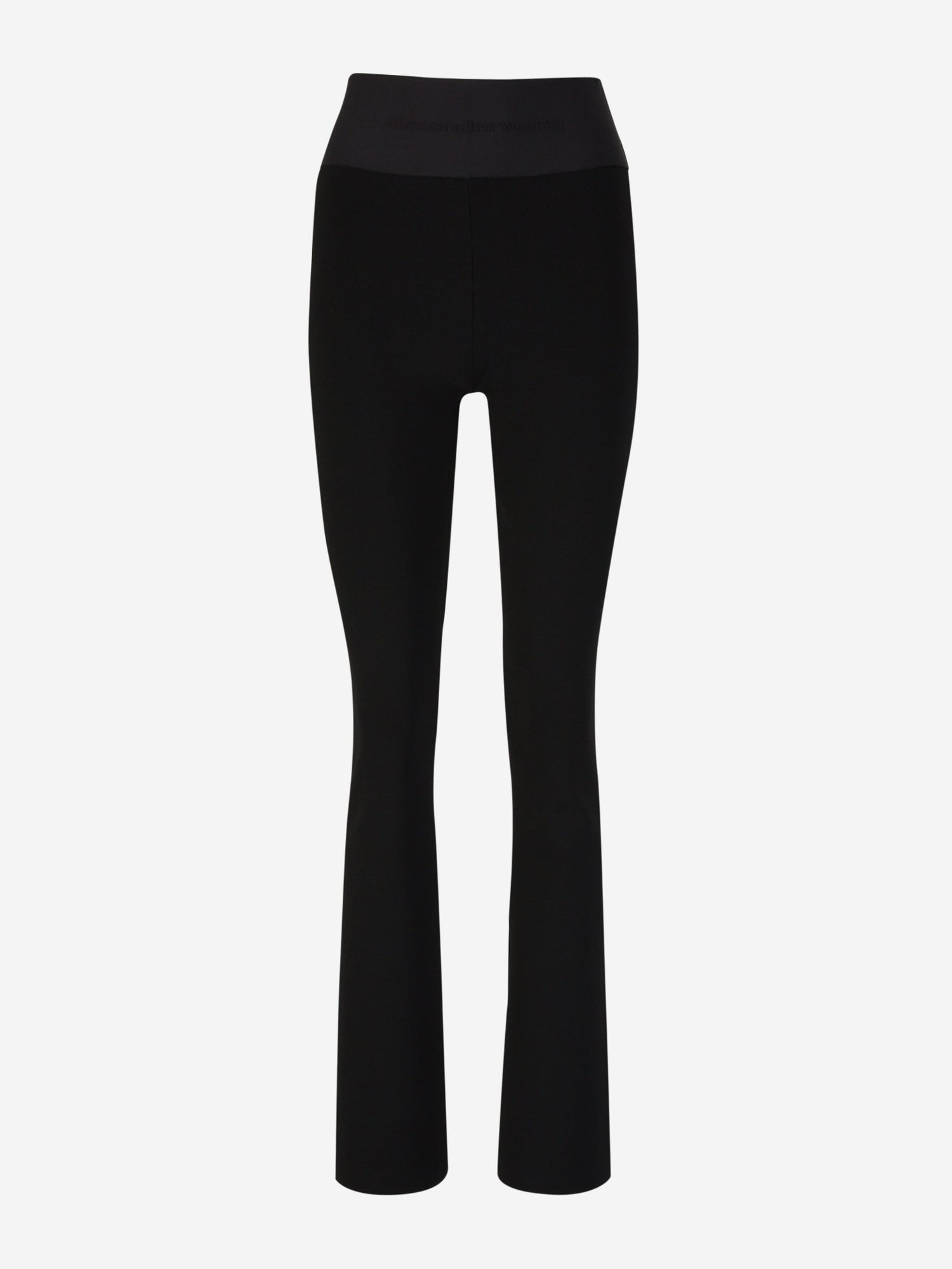 Alexander Wang Leggings Elásticas Logo color Negro sku 761-003384 01 - Foto 1