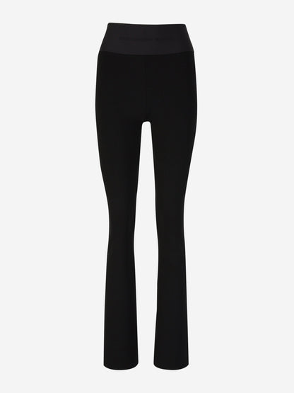 Alexander Wang Leggings Elásticas Logo color Negro sku 761-003384 01 - Foto 1