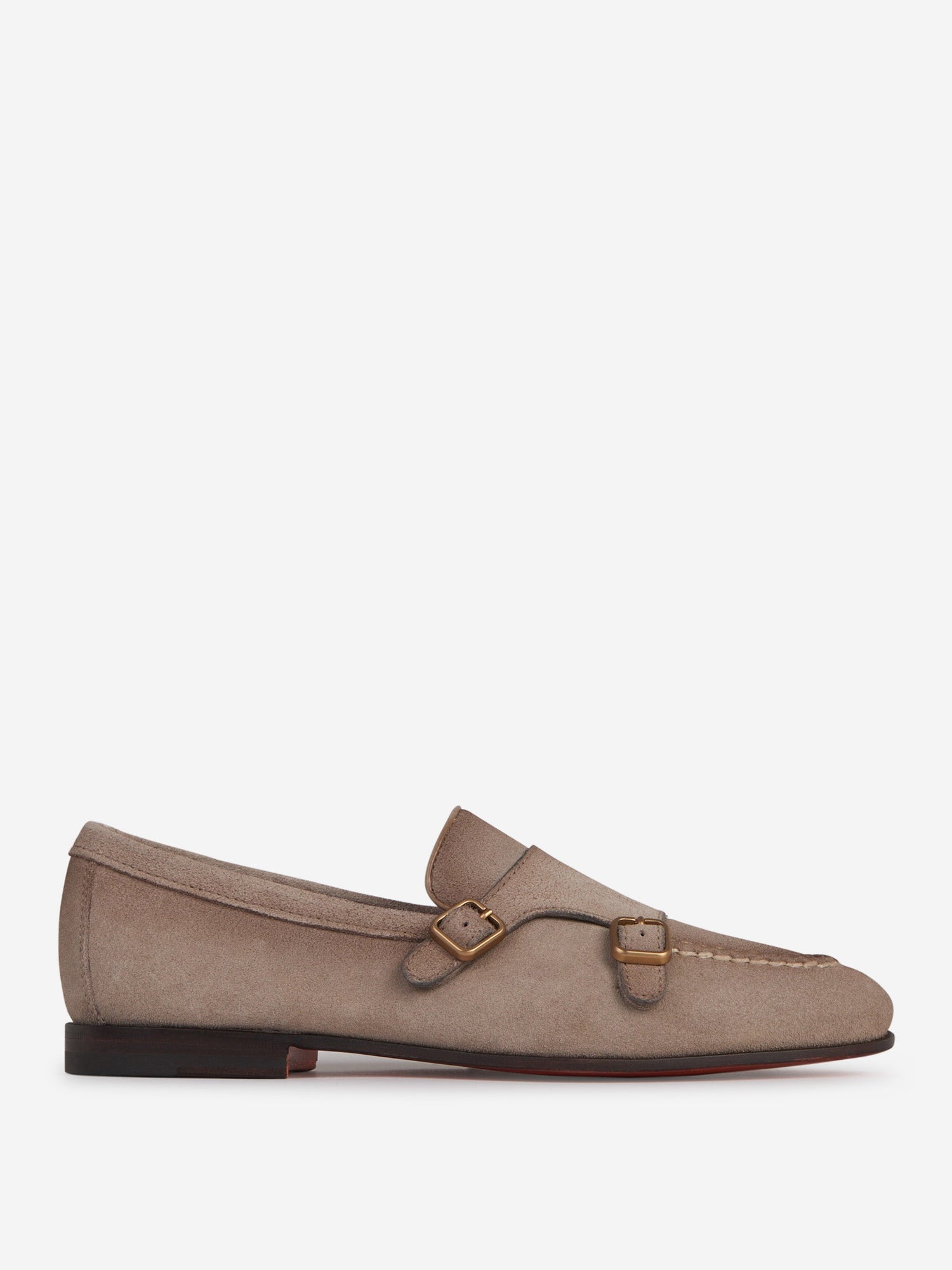 Outlet online Santoni Hombre Mocasines Piel Ante color Topo sku 611-004407 01 - Foto 1