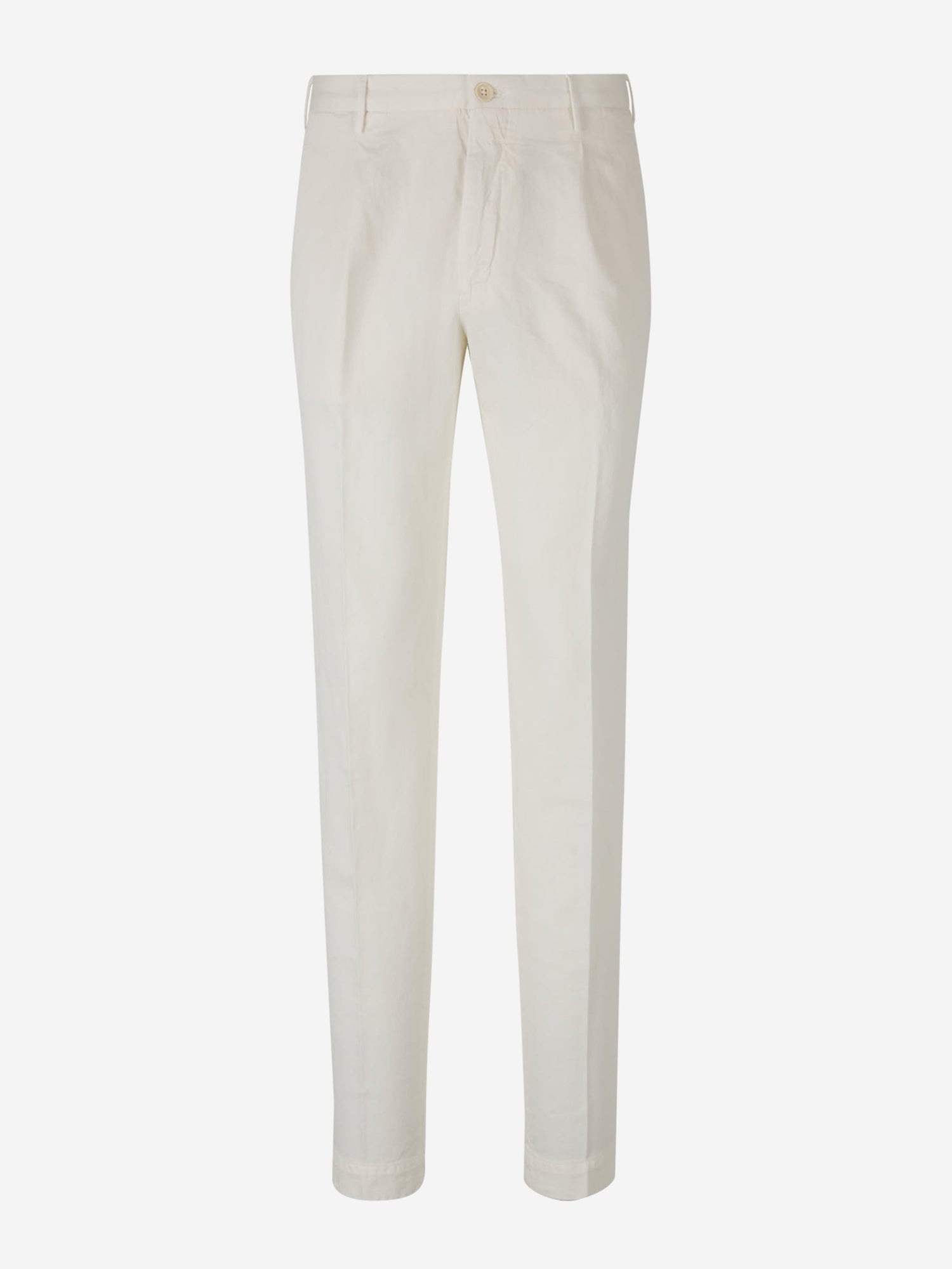 Outlet online Incotex Hombre Pantalones Chinos Tapered Fit color Blanco sku 521-002976 04 - Foto 1