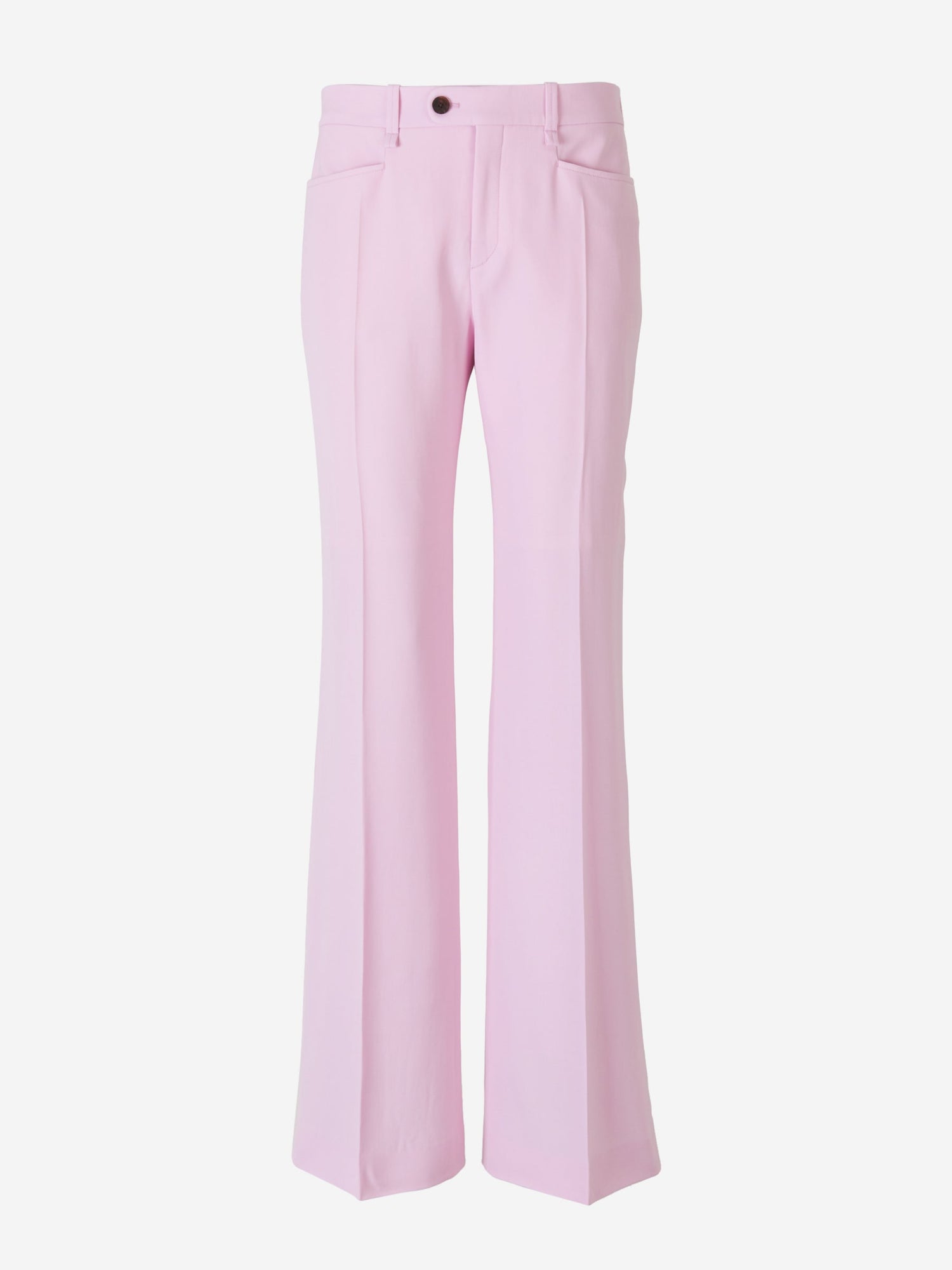 Outlet online Chloé Mujer Pantalones Acampanados Lana color Lila sku 761-002578 01 - Foto 1