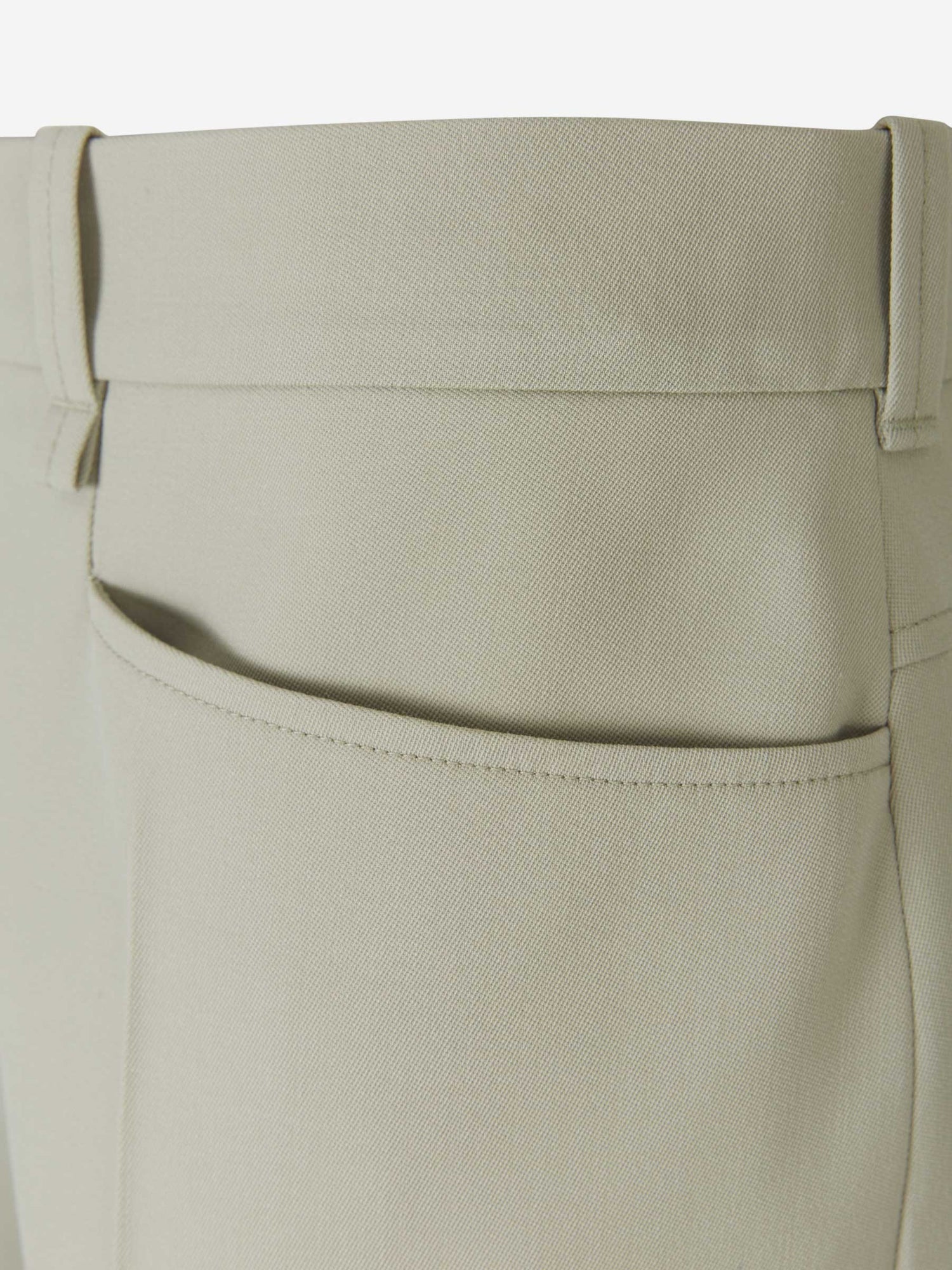 Outlet online Chloé Mujer Pantalones Acampanados Lana color Lila sku 761-002578 01 - Foto 7