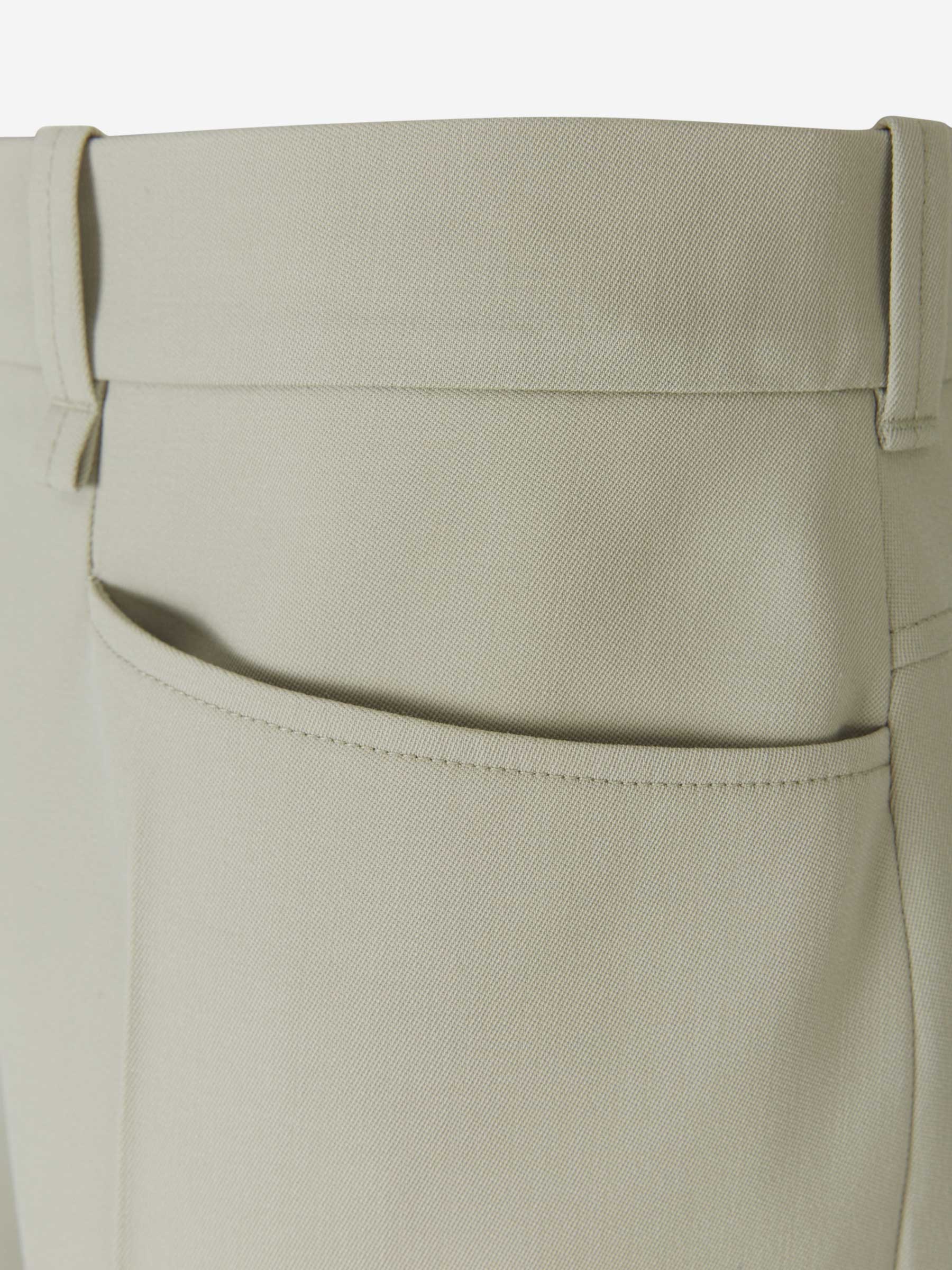 Outlet online Chloé Mujer Pantalones Acampanados Lana color Lila sku 761-002578 01 - Foto 7