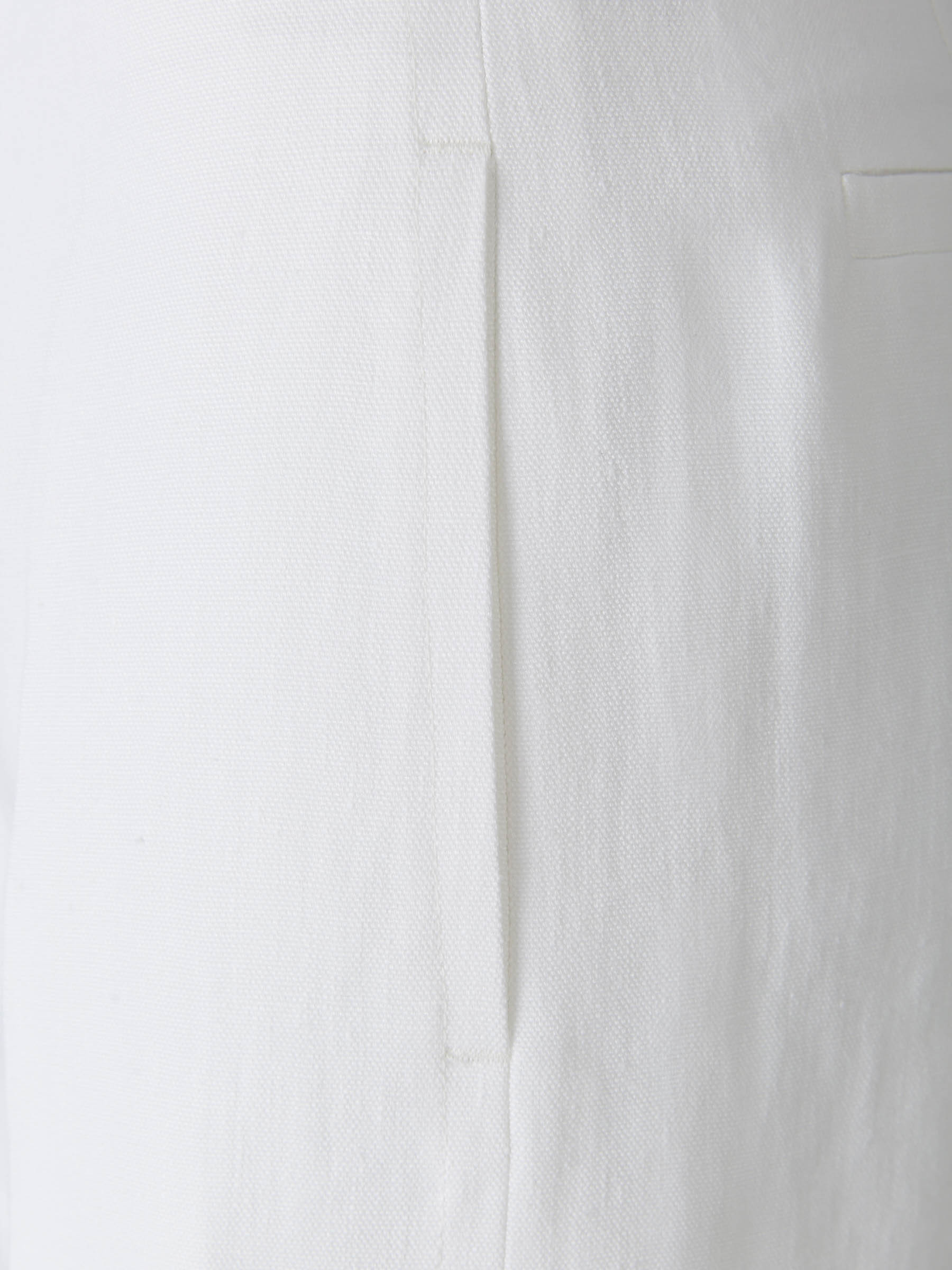 Outlet online Chloé Mujer Pantalones Anchos Lino color Blanco sku 761-002762 01 - Foto 3