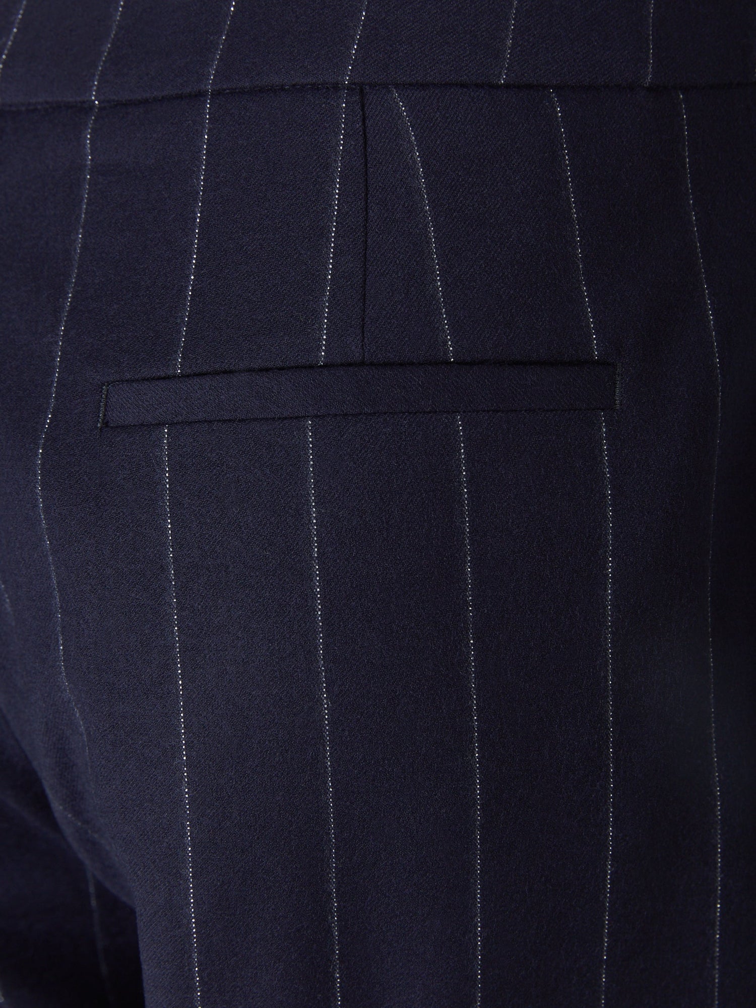 Outlet online Peserico Mujer Pantalones Motivo Rayas color Azul Noche sku 761-002954 01 - Foto 5