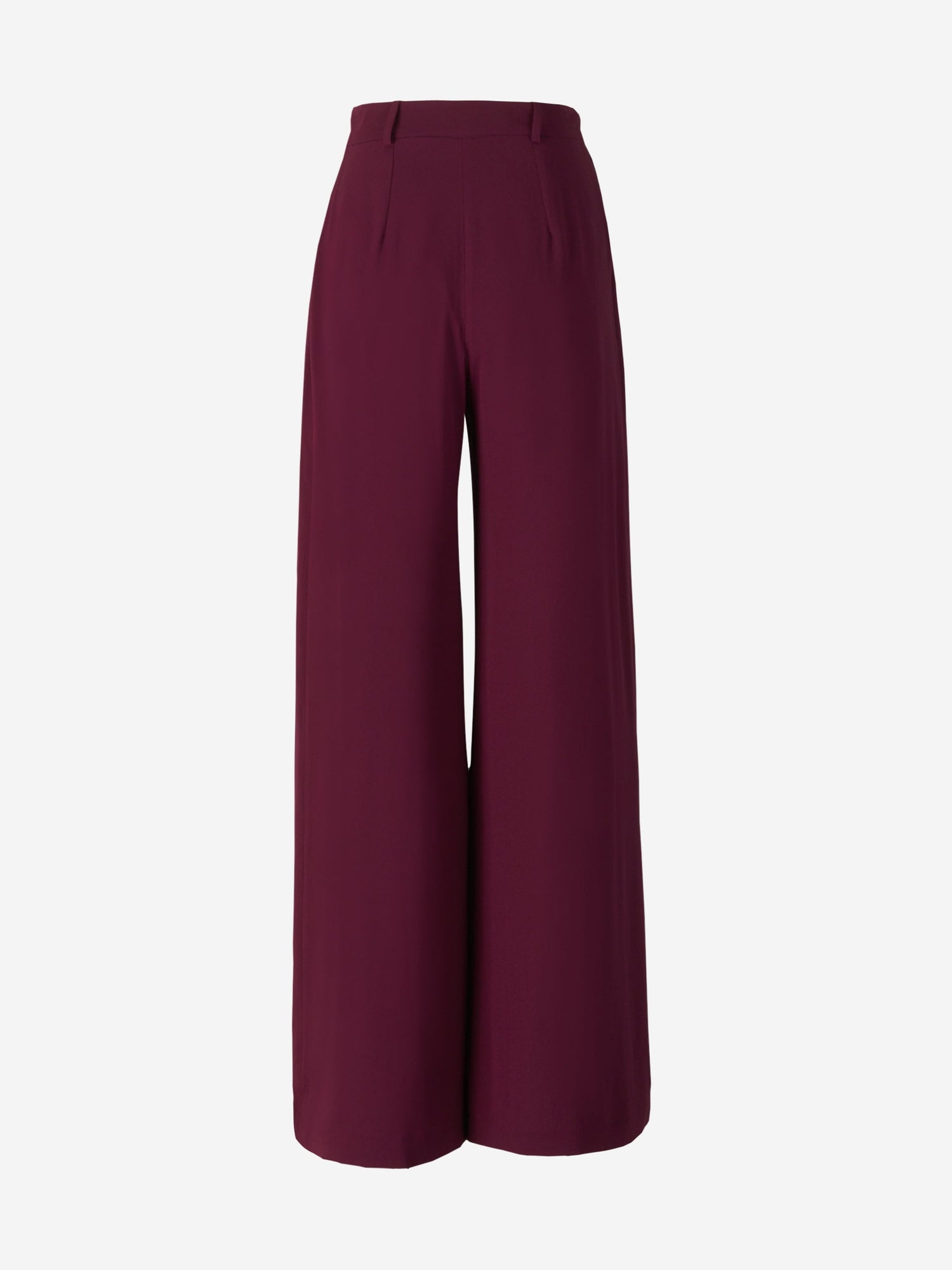 Outlet online Martin Grant Mujer Pantalones Fluidos Seda color Burdeos sku 761-002989 01 - Foto 3