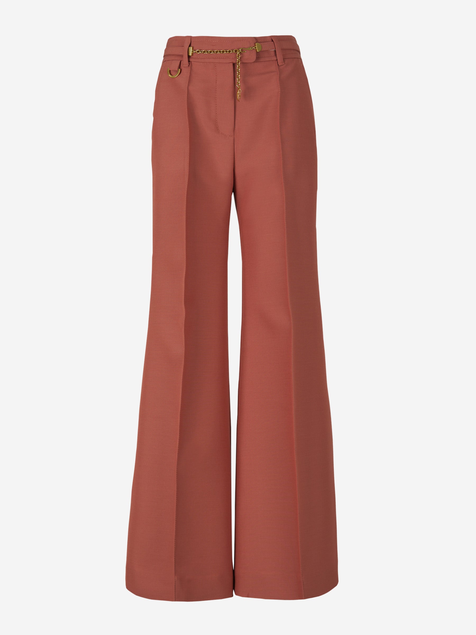 Outlet online Zimmermann Mujer Pantalones Anchos Kaleidoscope color Beis sku 761-003025 02 - Foto 1