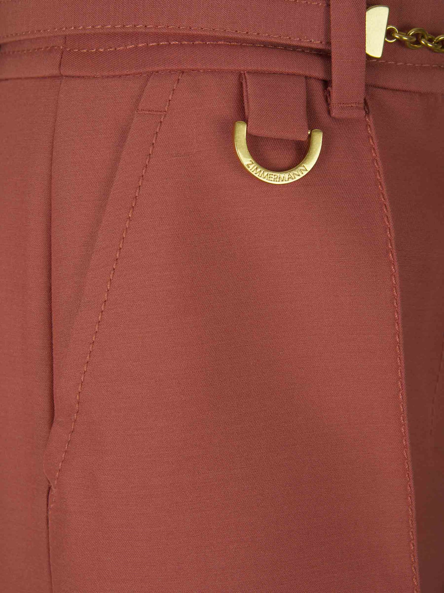 Outlet online Zimmermann Mujer Pantalones Anchos Kaleidoscope color Beis sku 761-003025 02 - Foto 3