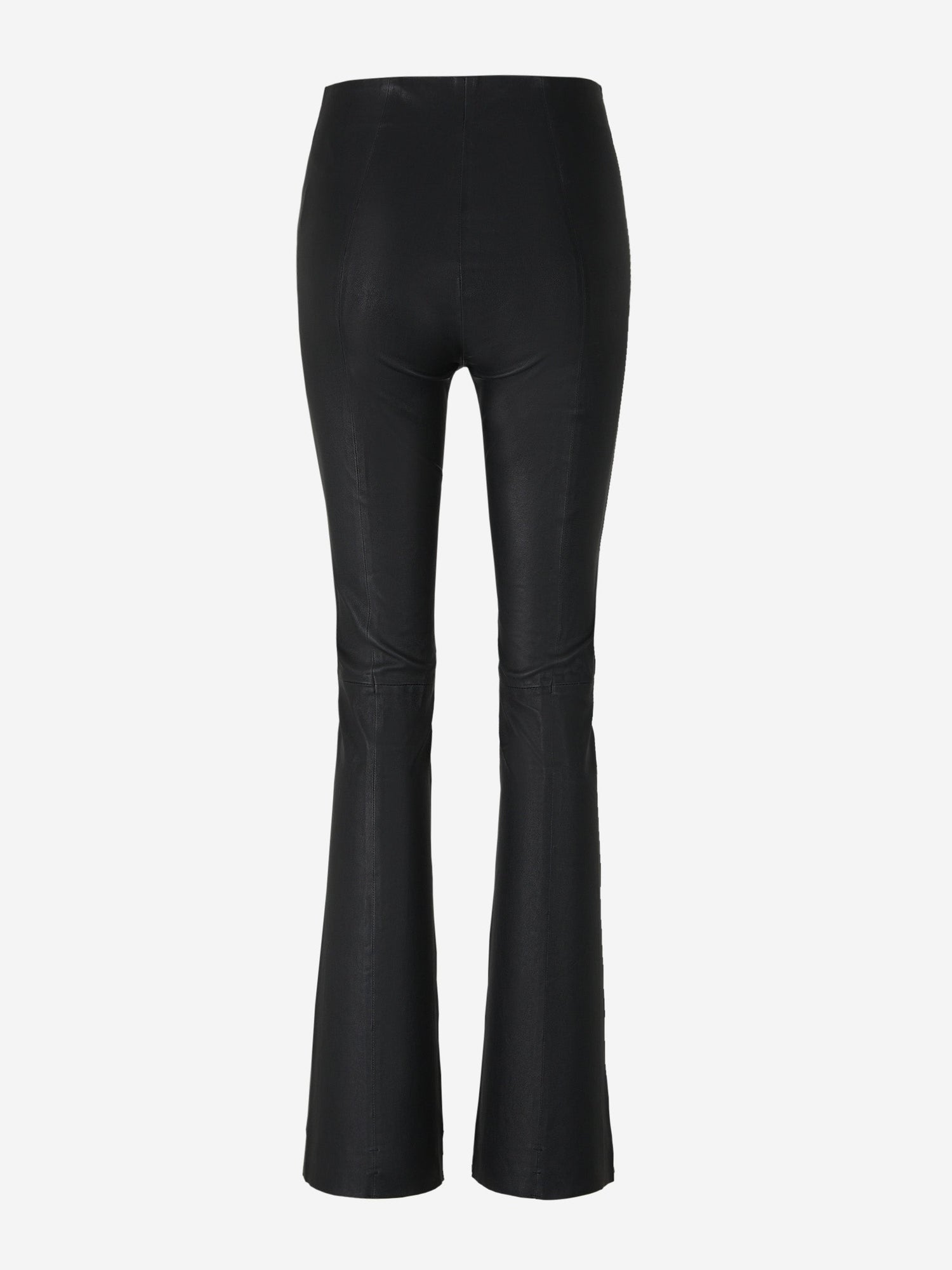 Outlet online Remain Birger Christensen Mujer Pantalones Acampanados Piel color Negro sku 761-003044 01 - Foto 2