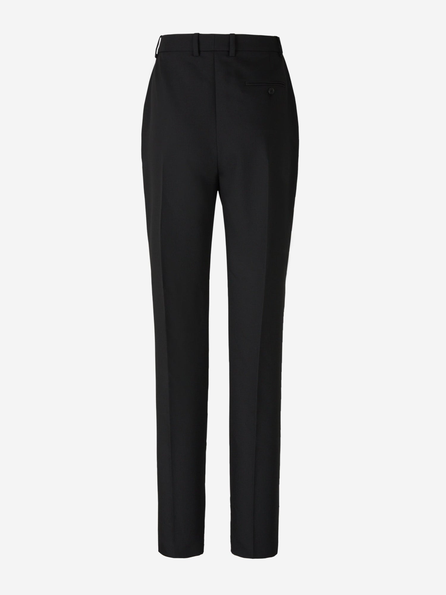 Outlet online Alexander McQueen Mujer Pantalones Formales Barathea color Negro sku 761-003087 01 - Foto 2