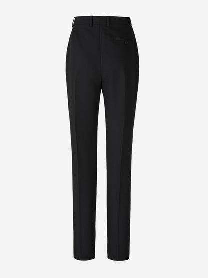 Outlet online Alexander McQueen Mujer Pantalones Formales Barathea color Negro sku 761-003087 01 - Foto 2