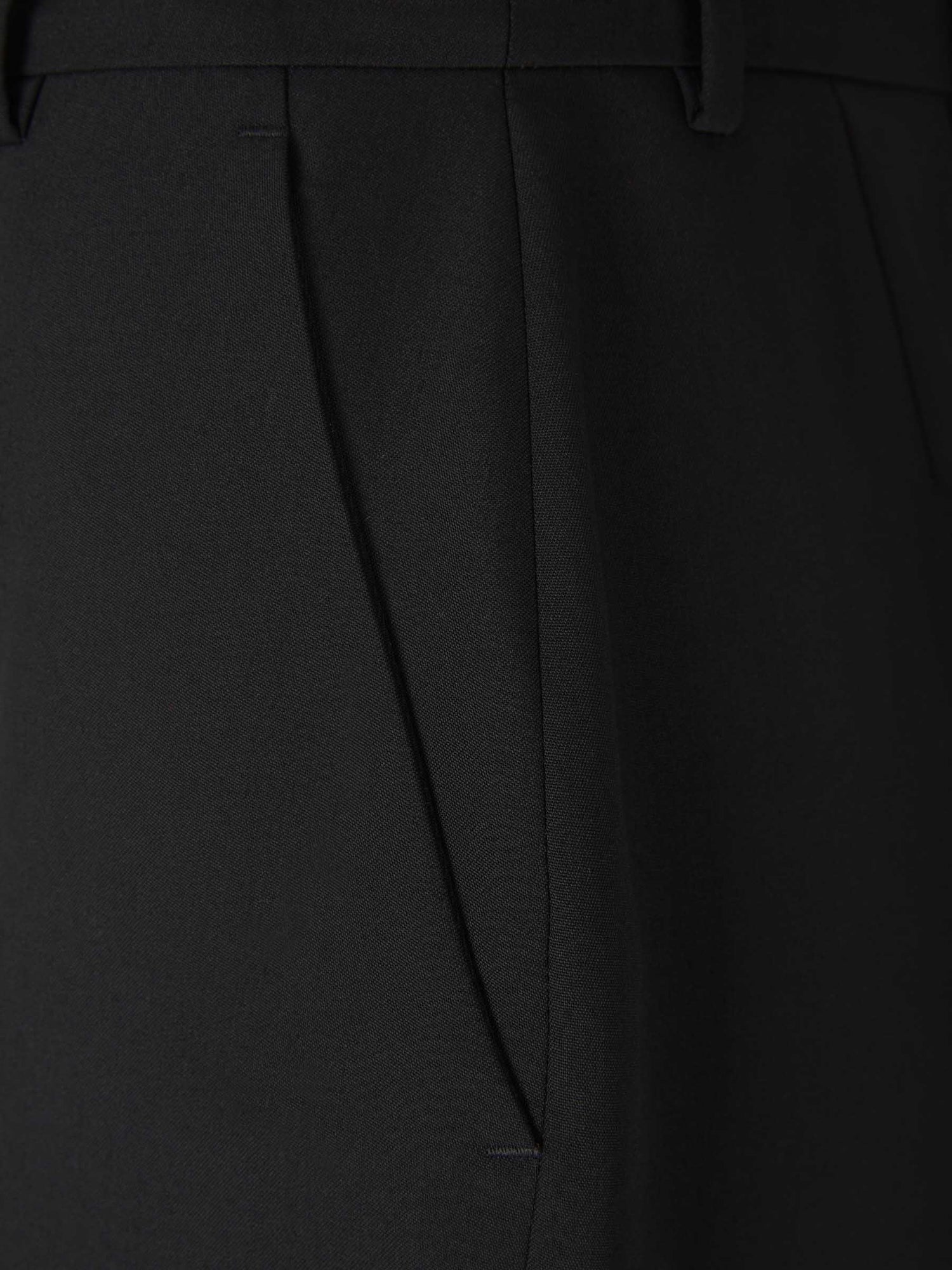 Outlet online Alexander McQueen Mujer Pantalones Formales Barathea color Negro sku 761-003087 01 - Foto 3
