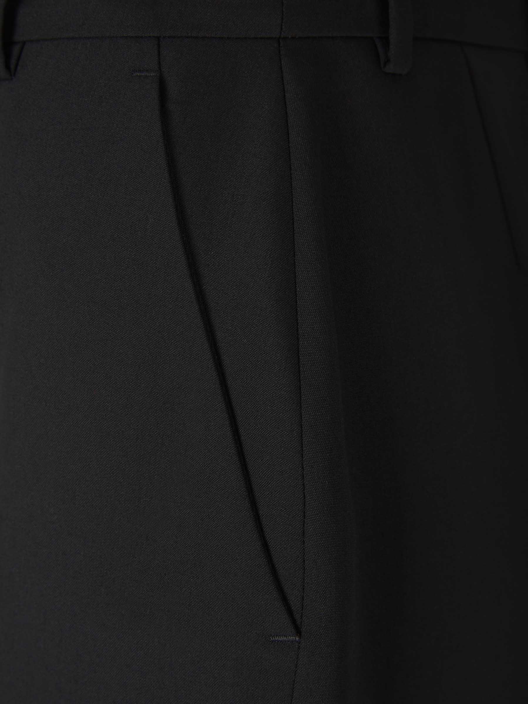 Outlet online Alexander McQueen Mujer Pantalones Formales Barathea color Negro sku 761-003087 01 - Foto 3