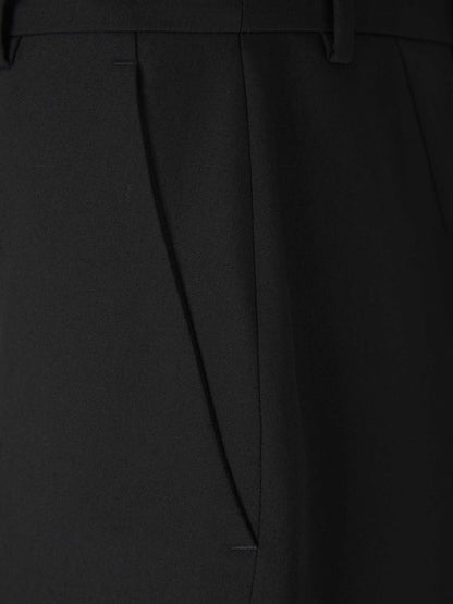 Outlet online Alexander McQueen Mujer Pantalones Formales Barathea color Negro sku 761-003087 01 - Foto 3