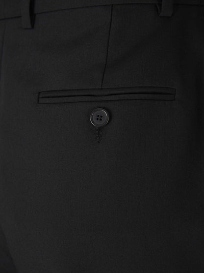 Outlet online Alexander McQueen Mujer Pantalones Formales Barathea color Negro sku 761-003087 01 - Foto 4