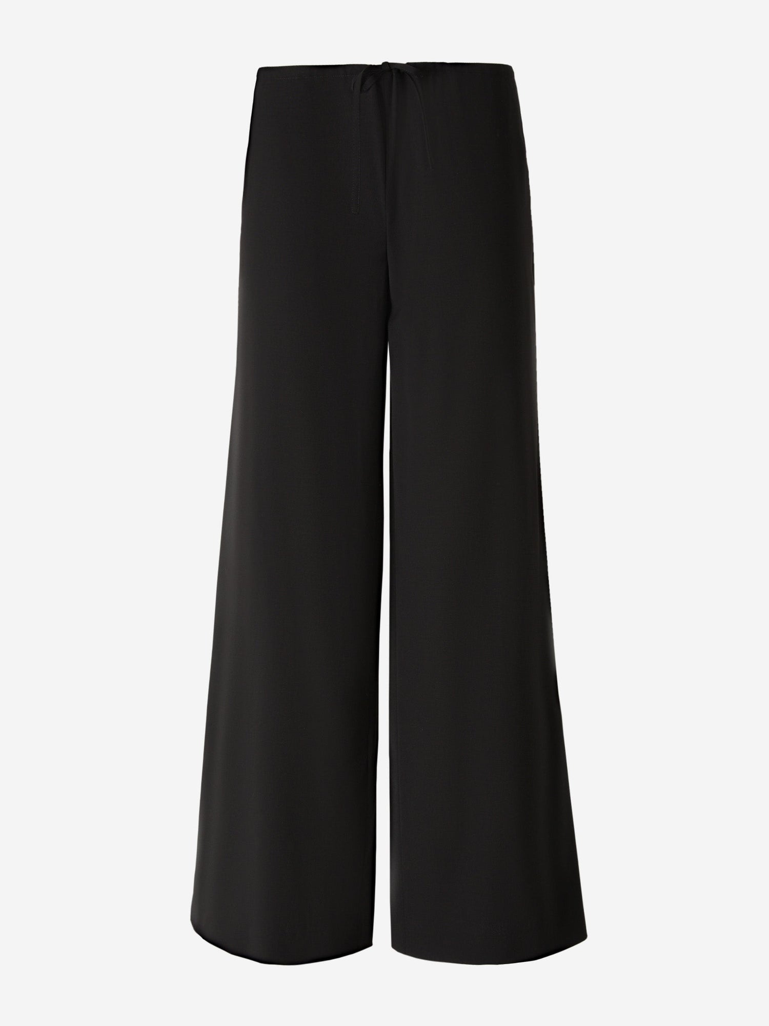 Outlet online The Row Mujer Pantalones Anchos Lana color Negro sku 761-003218 01 - Foto 1