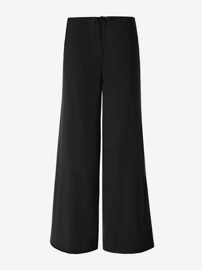 Outlet online The Row Mujer Pantalones Anchos Lana color Negro sku 761-003218 01 - Foto 1