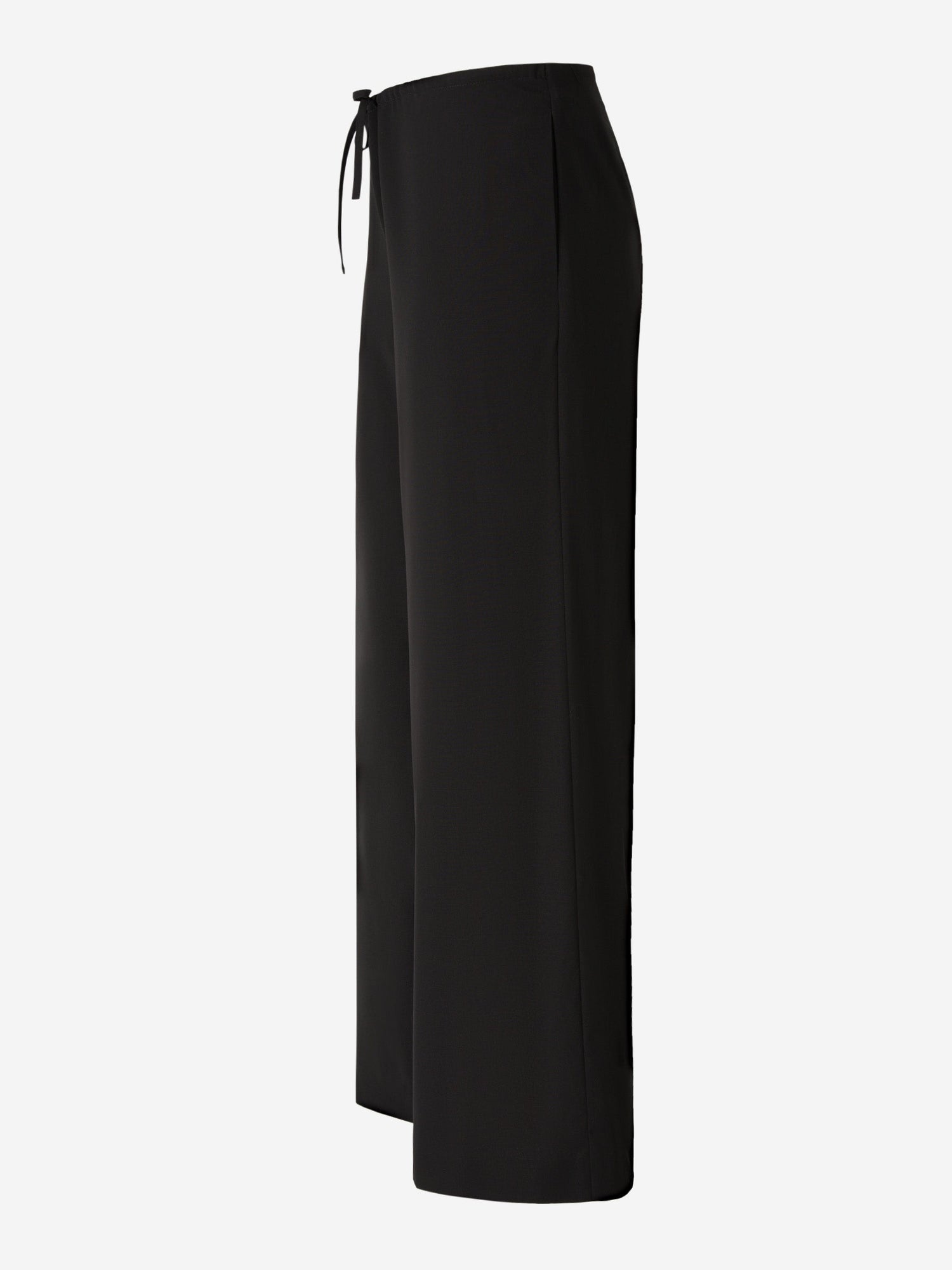 Outlet online The Row Mujer Pantalones Anchos Lana color Negro sku 761-003218 01 - Foto 2