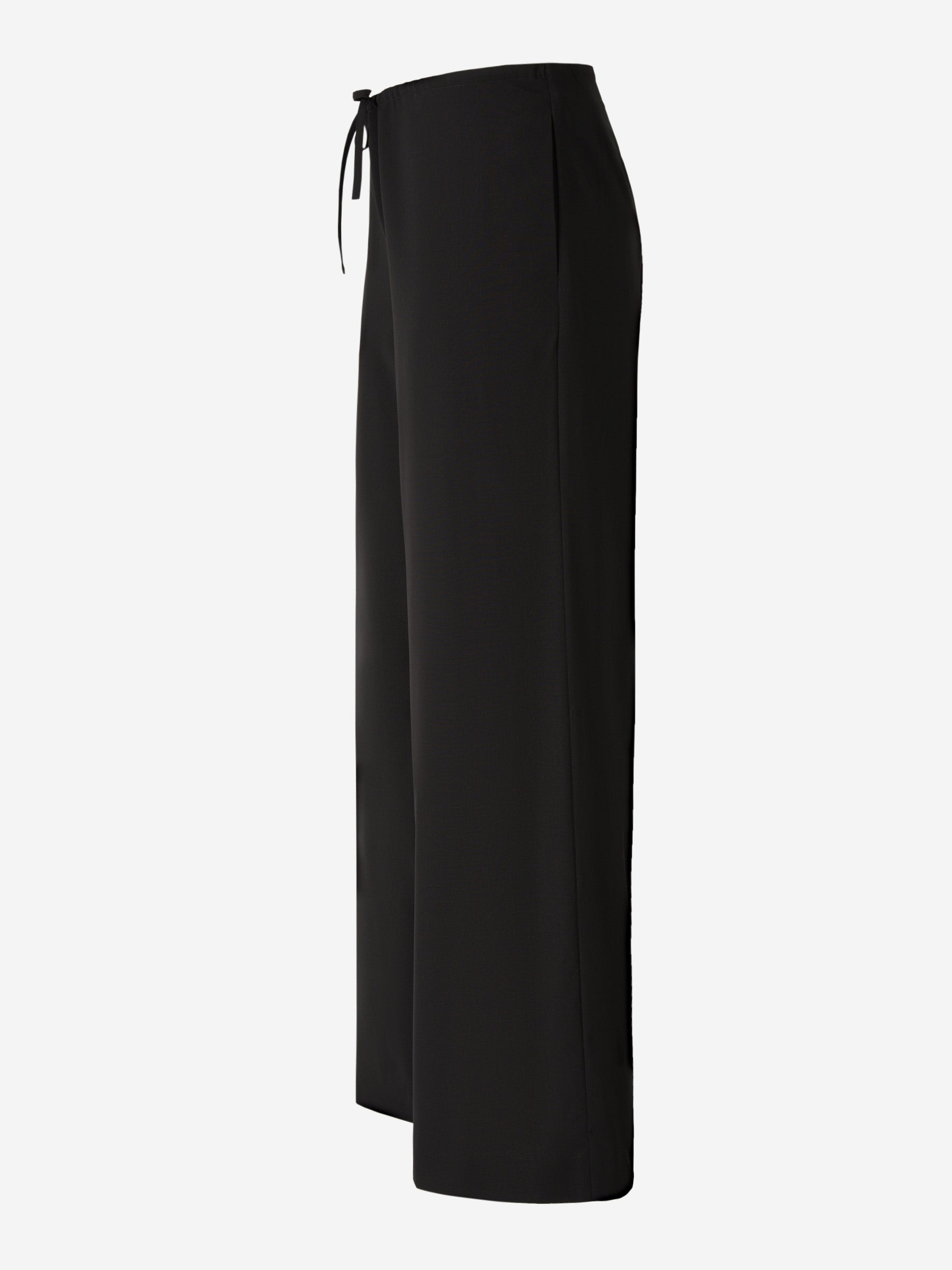 Outlet online The Row Mujer Pantalones Anchos Lana color Negro sku 761-003218 01 - Foto 2