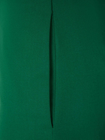 Outlet online The Attico Mujer Pantalones Liso Lana color Verde Claro sku 761-003231 01 - Foto 4