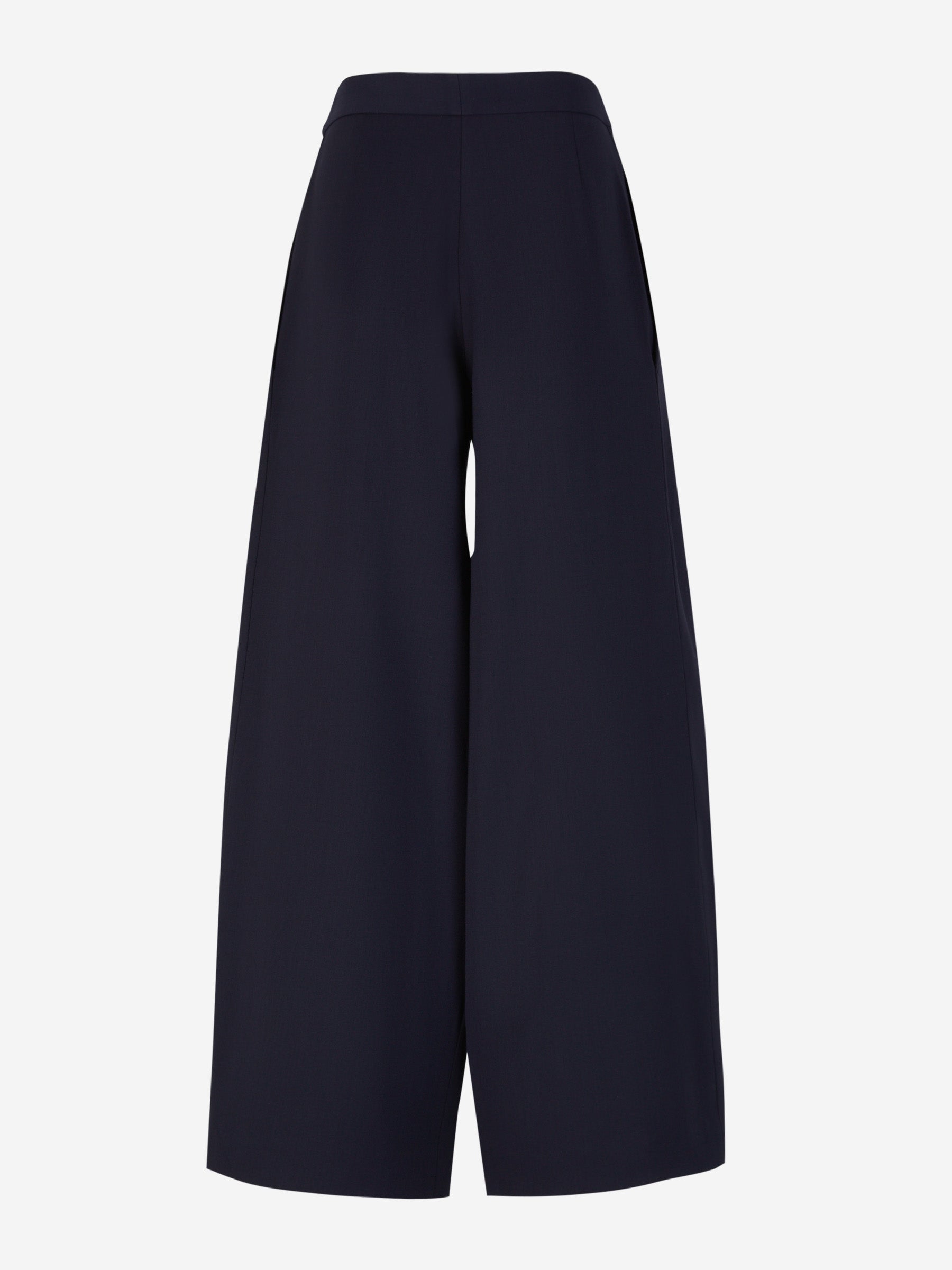 Outlet online Ami Paris Mujer Pantalones Formales Cinturón color Azul Noche sku 761-003251 01 - Foto 2